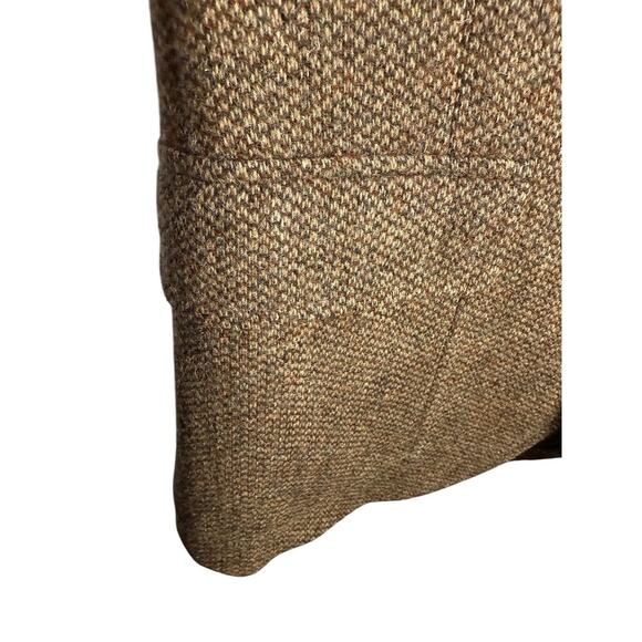 John Weitz Blazer Mens 44R Brown Wool Harris Tweed Sports Coat Career Jacket Vtg - Picture 11 of 11